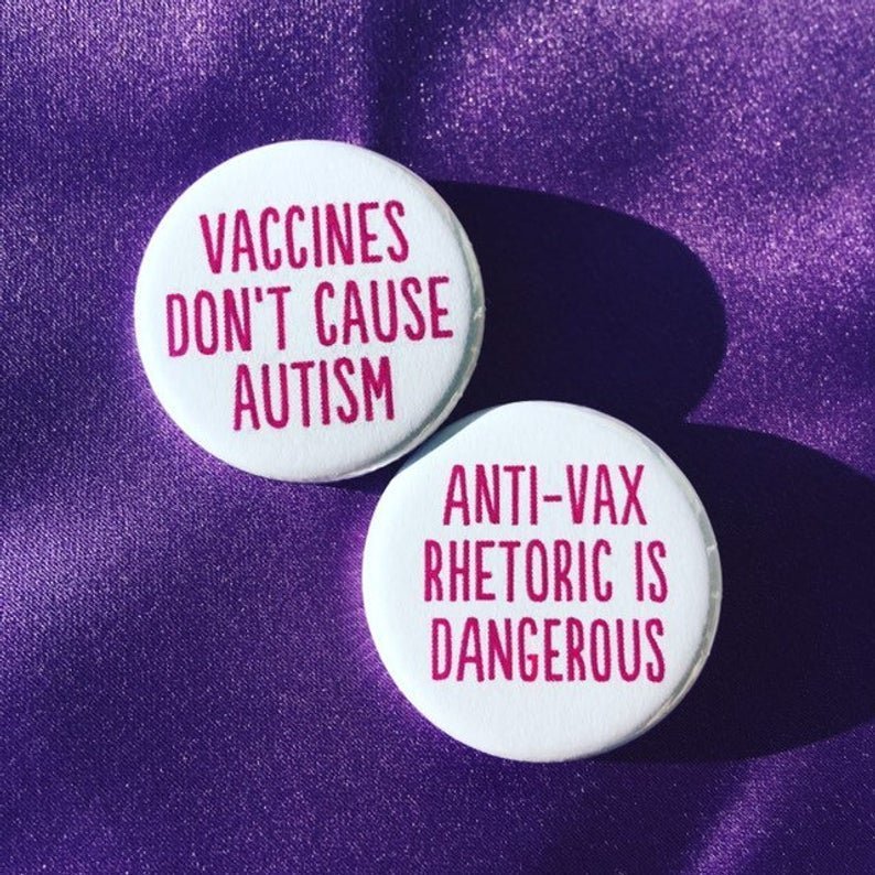 You will not get autism from vaccinations